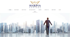 Desktop Screenshot of harpiacapital.com